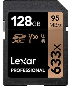 Lexar Schede Professional 633x 128GB SDXC UHS-I - Ilgrandebazar
