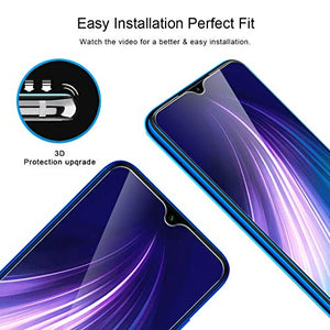 TAURI [3 Pezzi Pellicola Protettiva per Xiaomi Redmi Note 8 Vetro Temperato,... - Ilgrandebazar