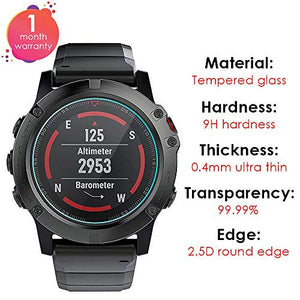 KIMILAR Compatibile for Garmin Fenix 5/5 Plus Pellicola Protettiva, (2 2 Pack - Ilgrandebazar