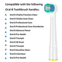 Carica l&#39;immagine nel visualizzatore di Gallery, Qlebao Ricambi Spazzolini Elettrici Compatibile con Oral b, Multipack 4 x 4,...