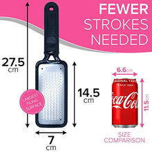 Carica l'immagine nel visualizzatore di Gallery, Lima Per Piedi ULTIMATE Rimozione Della Pelle Dura - Raspa Black Megafile