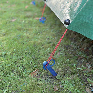 Ribiland PRBCEARX10 Set 10 Attacchi a Sfera per Teloni, Multicolore