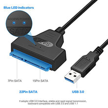 Carica l&#39;immagine nel visualizzatore di Gallery, GeekerChip Adattatore USB 3.0 a SATA, Convertitore e Esterno a SATA...