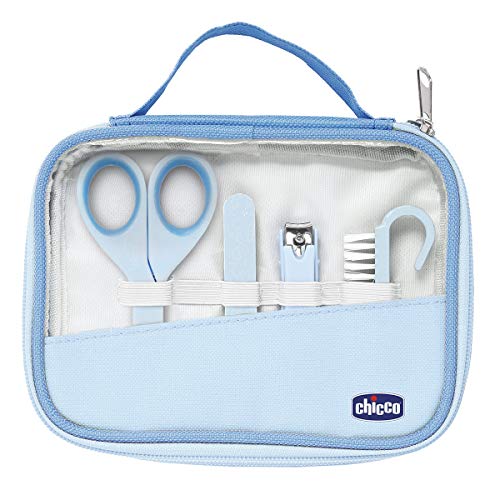 Chicco 00010019000000 Igiene e Benessere Set Manicure Bambino, Blu - Ilgrandebazar