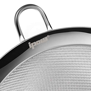 Ipow set di 3 Setaccio/Filtro/Colino/Scolapasta in acciaio inox a Normale - Ilgrandebazar