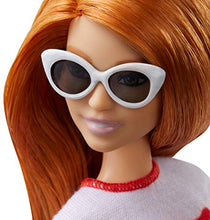 Carica l&#39;immagine nel visualizzatore di Gallery, Barbie- Fashionista, Bambola Bionda con Maglietta Stampa Arcobaleno e Gonna... - Ilgrandebazar