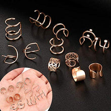 Carica l&#39;immagine nel visualizzatore di Gallery, LEEQ 6 Paia Orecchio Clip in Acciaio Inossidabile Non Piercing Orecchini... - Ilgrandebazar