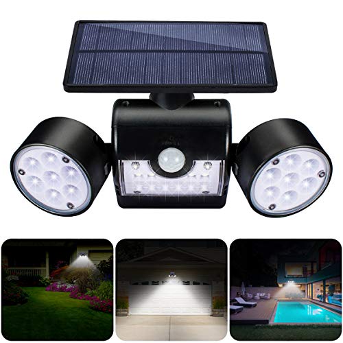 Luce Solare LED Esterno, GIANTARM Lampade Solari da Esterno con 1 pack - Ilgrandebazar