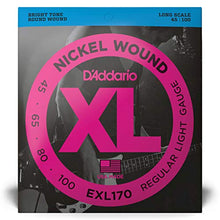 Carica l&#39;immagine nel visualizzatore di Gallery, D&#39;Addario EXL170 Set Corde Basso EXL - Ilgrandebazar