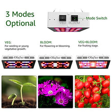 Carica l&#39;immagine nel visualizzatore di Gallery, Olafus 300W Grow Light Lampada per Piante VEG&amp;Bloom 3 Modalità Spettro... - Ilgrandebazar