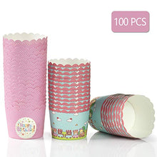 Carica l'immagine nel visualizzatore di Gallery, Comius Sharp Pirottini per Muffin e Cupcake Bigné Casi 100Pcs Piccolo