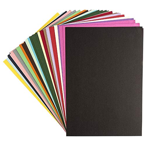 Kim Kranholdt - cartoncino in formato DIN A4, 220 g/mq, 100 fogli, 20 colori... - Ilgrandebazar
