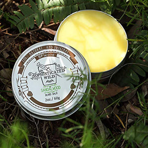 BFWood Balsamo per Barba Profumato Sandalo Uomo 60g - Disciplina,... - Ilgrandebazar