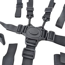 Carica l&#39;immagine nel visualizzatore di Gallery, 5 Punti Bambini Imbracatura per Seggiolone,Gancio Girevole Regolabile...