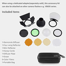 Carica l&#39;immagine nel visualizzatore di Gallery, Godox AK-R1 Dome Diffusore Kit di Accessori per V1 Flash Anello...