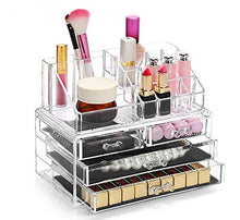 Carica l'immagine nel visualizzatore di Gallery, Display4top cosmetico dell' organizzatore di immagazzinaggio 4 cassetti in...
