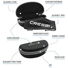 Carica l&#39;immagine nel visualizzatore di Gallery, Cressi Ninja, Occhiali Sportivi da Sole Nero/Lenti Specchiate Silver - Ilgrandebazar