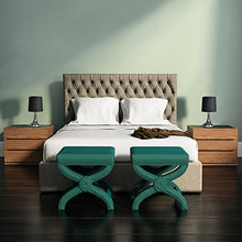 Carica l&#39;immagine nel visualizzatore di Gallery, Set di 2 – Lampada da tavolo con funzione touch - Finitura cromata Nero - Ilgrandebazar