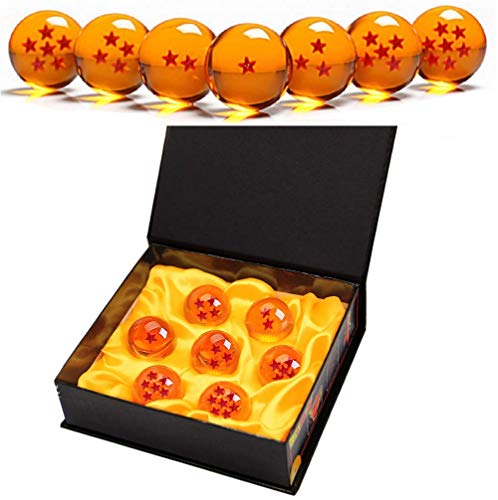 Monuary 7 Pezzi Dragon Balls, Sfere del Drago da 1 a 7 Stelle con Confezione...