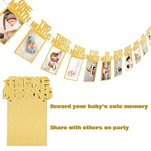 Carica l&#39;immagine nel visualizzatore di Gallery, SPECOOL Palloncini Compleanno Oro Rosa,con Baby Photo Rosa Happy Birthday