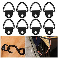 Carica l&#39;immagine nel visualizzatore di Gallery, QLOUNI Anelli di Tenuta 8pz V-Rings gancio per il fissaggio del carico in...