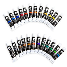 Carica l&#39;immagine nel visualizzatore di Gallery, Zenacolor Set da 24 Tubetti di Pittura Acrilica Confezione 24 x 12mL – 24 - Ilgrandebazar