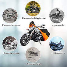 Carica l'immagine nel visualizzatore di Gallery, Fenvella Telo Coprimoto, 210D Oxford Moto Impermeabile Copri Scooter...