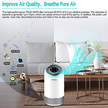 Carica l&#39;immagine nel visualizzatore di Gallery, HIMOX Purificatore d&#39;Aria Casa con H12 Filtro HEPA con...