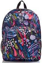 Carica l&#39;immagine nel visualizzatore di Gallery, Zaino Strong Invicta , Abstract Jungle, Blu, Doppio Scomparto, Scuola &amp; Tempo Libero