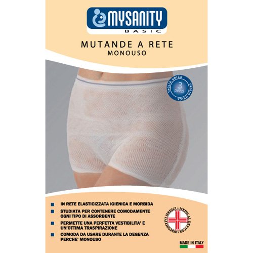 MYSANITY Mutande a Rete, Monouso Mutandine Premaman, Bianco, Taglia Unica... - Ilgrandebazar