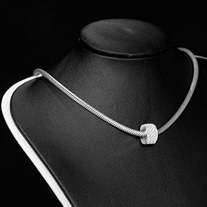 Andante-Stones Perlina distanziatore Bead Clip Stopper in argento massiccio... - Ilgrandebazar