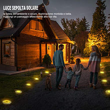 Carica l&#39;immagine nel visualizzatore di Gallery, 4 Pezzi Lampade da Giardino Solari 8LED Luce Da - Ilgrandebazar