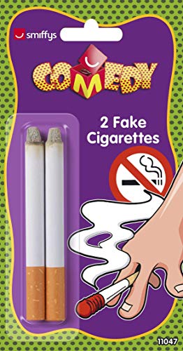 Smiffy's Smiffys Sigarette finte, Time 4 Fun2 per Adulti, Bianco, 11047 - Ilgrandebazar
