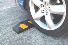 Carica l&#39;immagine nel visualizzatore di Gallery, SNS SAFETY LTD Fermaruota in Gomma, per Parcheggi e Garages, Nero e Giallo,... - Ilgrandebazar