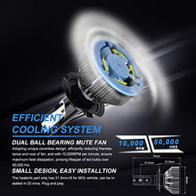 Carica l'immagine nel visualizzatore di Gallery, LTPAG Lampadine H7 LED, CSP 72W 12000LM Sostituzione per Luci Alogene o