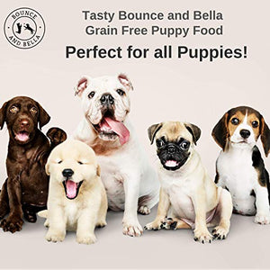 Bounce and Bella - Alimento Secco Completo per Cuccioli, Senza Glutine