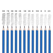 Carica l&#39;immagine nel visualizzatore di Gallery, Matite di Disegno Artistico, 72 Kit da schizzo e Colorate di... - Ilgrandebazar