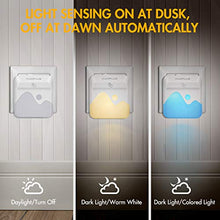 Carica l&#39;immagine nel visualizzatore di Gallery, AUOPLUS Multicolore LED Luce Notturna Bambini Lampada da Presa RGB... - Ilgrandebazar