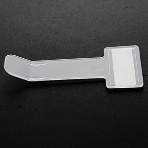 FGF-EU - 2 clip adesive trasparenti per parabrezza dell’auto, esporre... - Ilgrandebazar