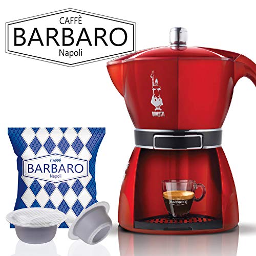 Barbaro 100 Capsule, Cremoso Napoli, Compatibili Bialetti - 630 gr - Ilgrandebazar