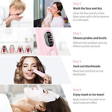 Carica l&#39;immagine nel visualizzatore di Gallery, Aspiratore punti neri, Estrattore Elettrico di Comedoni Rimozione Rosa 111 - Ilgrandebazar