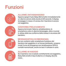 Carica l&#39;immagine nel visualizzatore di Gallery, Steelmate Baby Bell Dispositivo Anti Abbandono Bambino per Seggiolini Auto