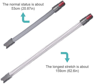 KEEPOW Groom spazzola und Allungabile Tubo per Dyson V11, V10, V8, V7, V6 con Adattatore convertitore