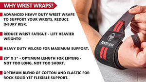 Fasce da polso Beast Gear – Polso Professionali per Sollevamento...