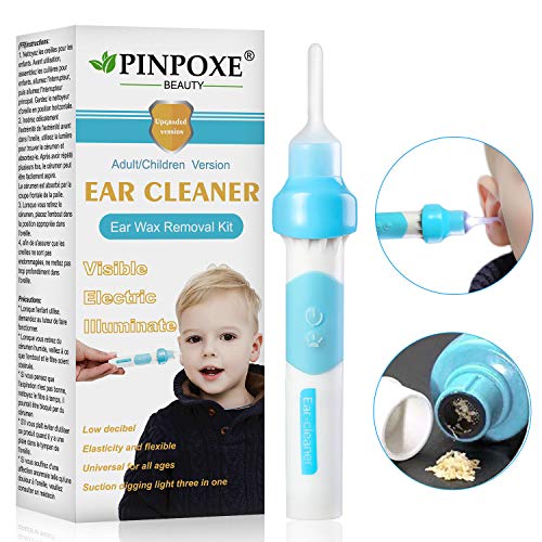 Kit per la Pulizia dell'Orecchio, Ear Wax Cleaner, con 2 Teste in Silicone... - Ilgrandebazar