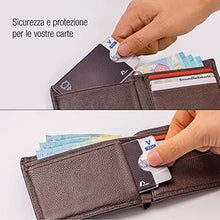 Carica l'immagine nel visualizzatore di Gallery, AMAZY Protezione rfid nfc in PVC (10 pezzi) - Protezione al 100% contro il furto d'identità e di dati - Rfid protection card extra-robusti in plastica per carte di credito debito e d'identità.