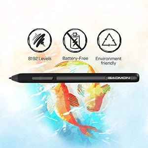 GAOMON S620 6,5 x 4 Pollici Tavoletta Grafica con Penna Senza Batteria per...