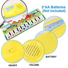 Carica l&#39;immagine nel visualizzatore di Gallery, EXTSUD Tappeto Musicale Bambini Tastiera Pianoforte Musichette Multicolore - Ilgrandebazar