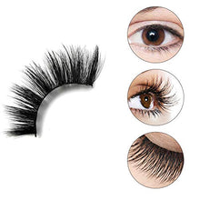 Carica l&#39;immagine nel visualizzatore di Gallery, Ciglia finte 4 paia - Riutilizzabile professionale Misura per tutti...