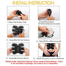 Carica l&#39;immagine nel visualizzatore di Gallery, FISHOAKY Elettrostimolatore Muscolare Professionale, per...